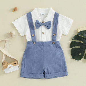 Baby Toddler Gentleman Outfits - SUPERNOVAZUL