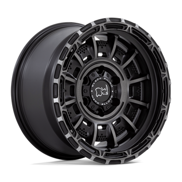 4 Llantas Legion 17x9 5x127 Matte Black - Black Rhino - DOBLETRACCION 