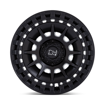 4 Llantas Barrage 17x8,5 6x139 Matte Black - Black Rhino - DOBLETRACCION 