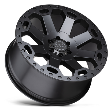 4 Llantas Warlord 17X8 5X120 Matte Gunmetal Amarok - Black Rhino - DOBLETRACCION 