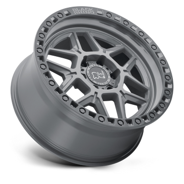 4 Llantas Kelso 17X9 6X139 Battleship Gray - Black Rhino - DOBLETRACCION 