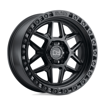 4 Llantas Kelso 17X9 6X139 Matte Black W/Black Bolts- Black Rhino - DOBLETRACCION 