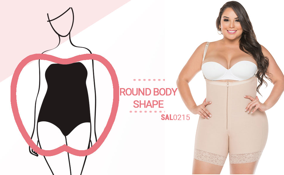 Choose the best Colombian faja for your body type 