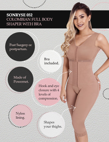 Colombian Girdle Body Shaper  Full Body Colombian Girdles