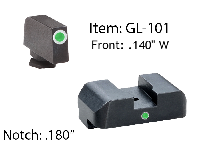 GLOCK replacement sights