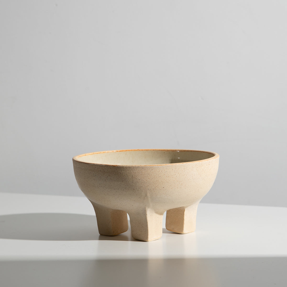 Ritual Bowl in Matte White and Sage