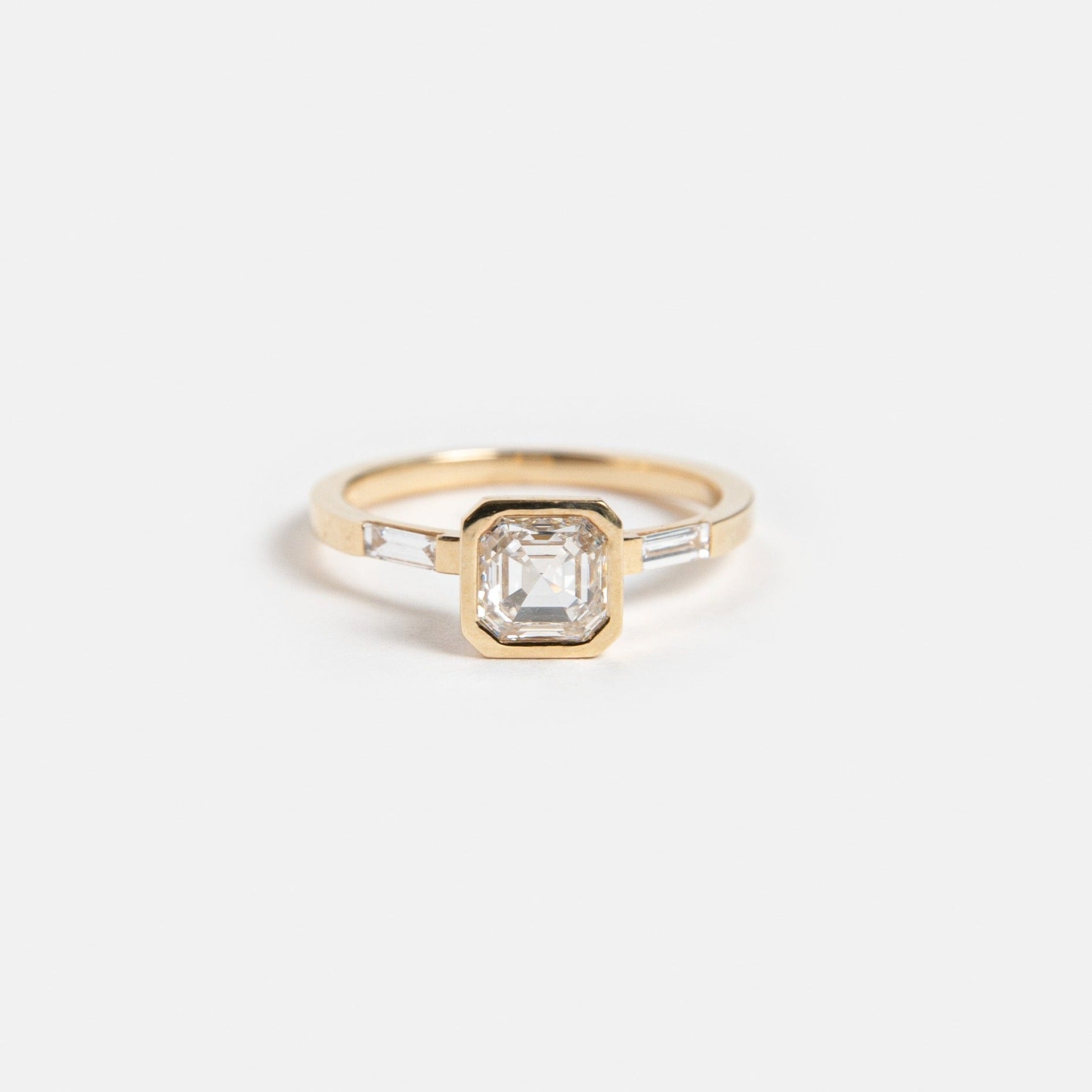 Aida Ring with 1.58ct Lab-grown Diamond in Gold by SHW Jewelry