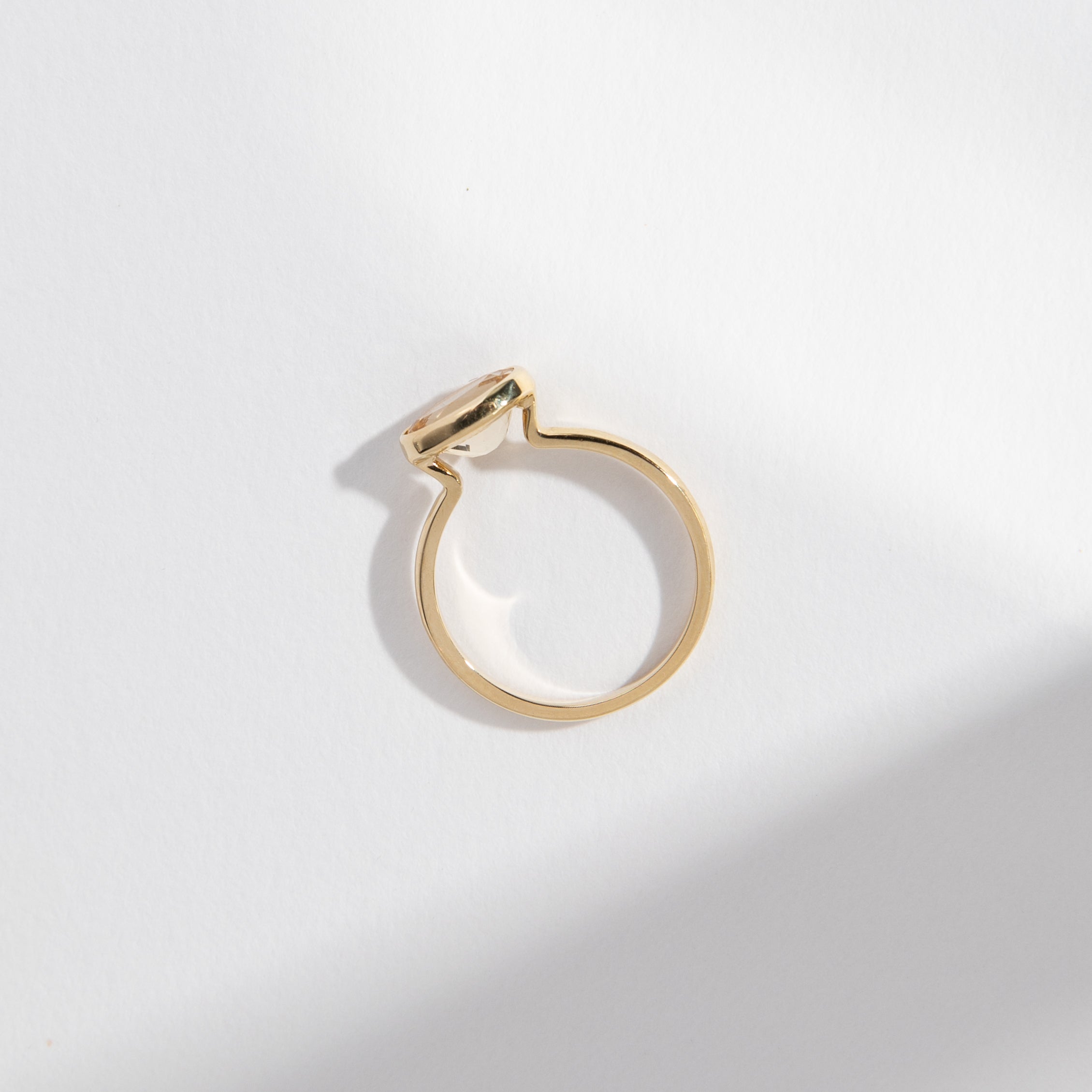 Syd Ring with Heliodor in Gold