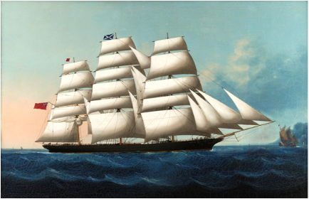 When Clipper Ships Ruled Tea Trade