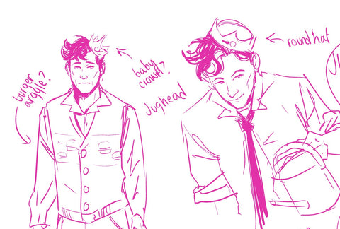 Jughead character designs