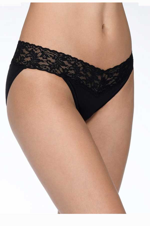 Organic cotton underwear brief lace  Made in Canada women's underwear –  econica