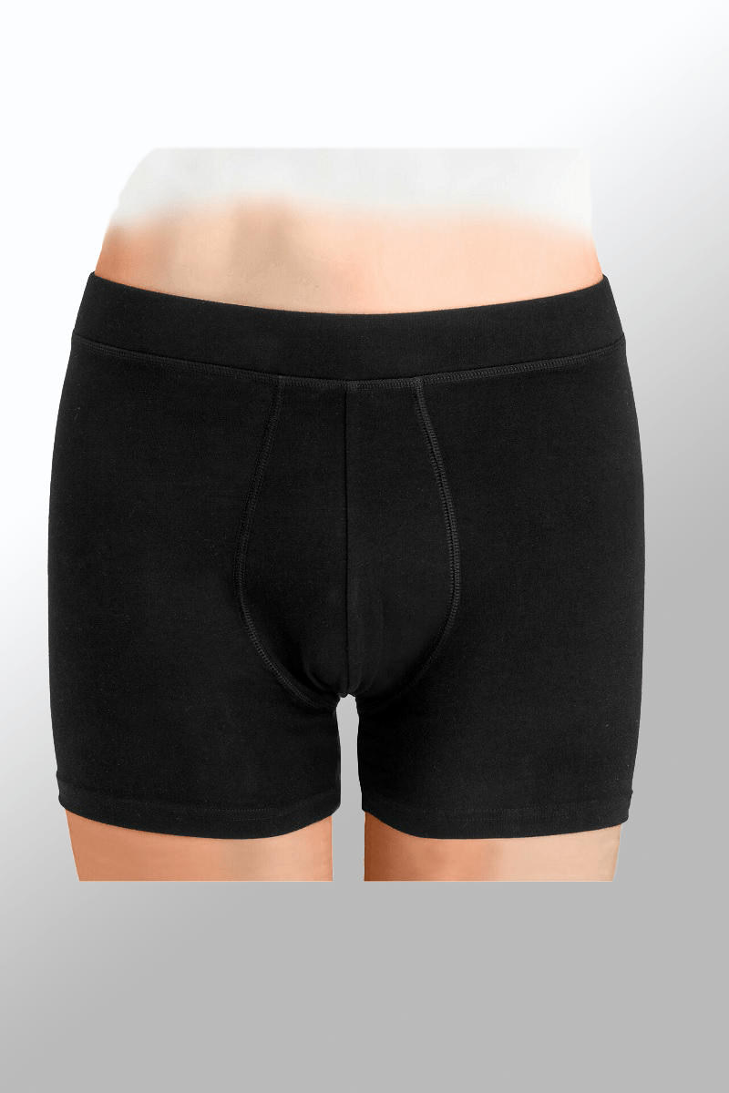 Men's Organic Cotton Briefs with Covered Elastic - Natural