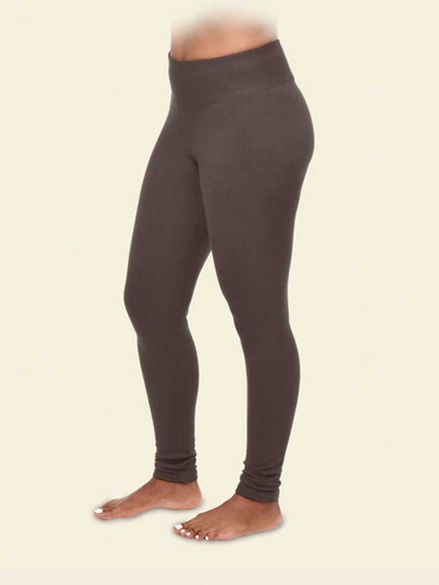  Maggie's Organic Black Out Ankle Leggings - Super Soft Cotton  Spandex Leggings with Pockets : Clothing, Shoes & Jewelry