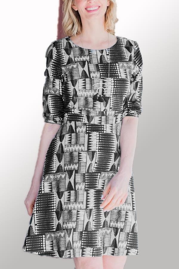 Bibico Cotton Dress - Wren - Natural Clothing Company