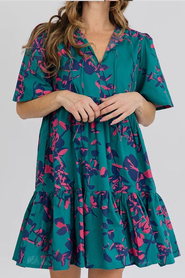 Tiered Dress Adelaide - tencel - Natural Clothing Company