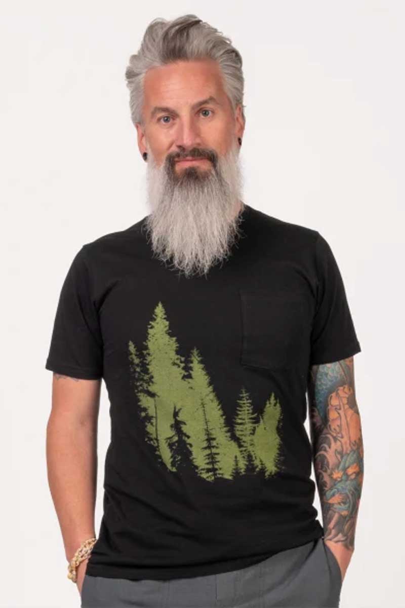 Men's Organic Long Sleeve Shirt - Natural Clothing Company