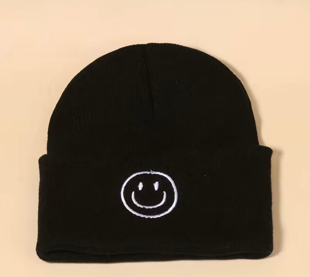 Black Smiley Hat