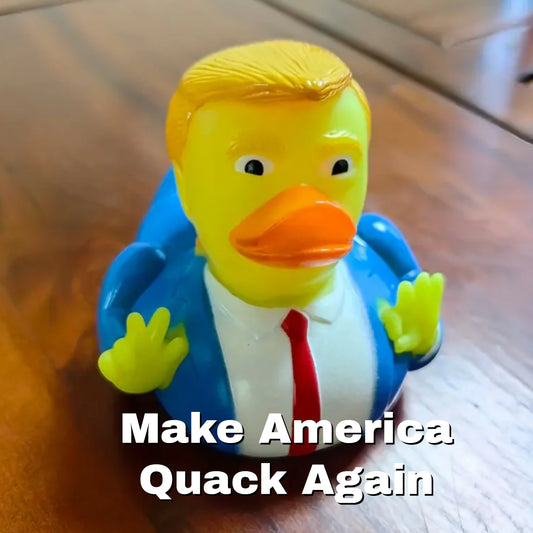 President General George Washington Revolutionary War Rubber Duck