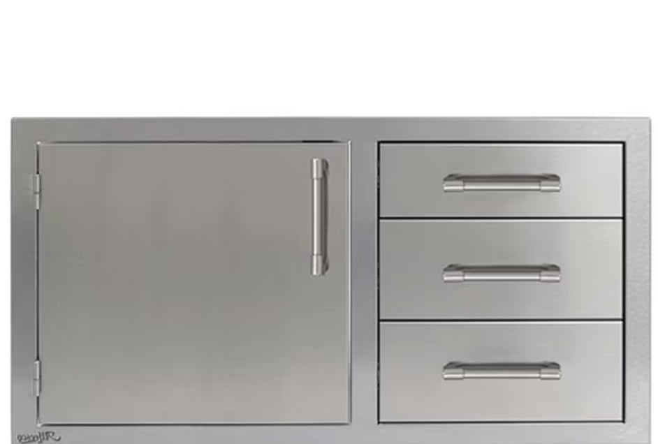 Alfresco 42 Inch Combo Left Hinged Door And Drawers