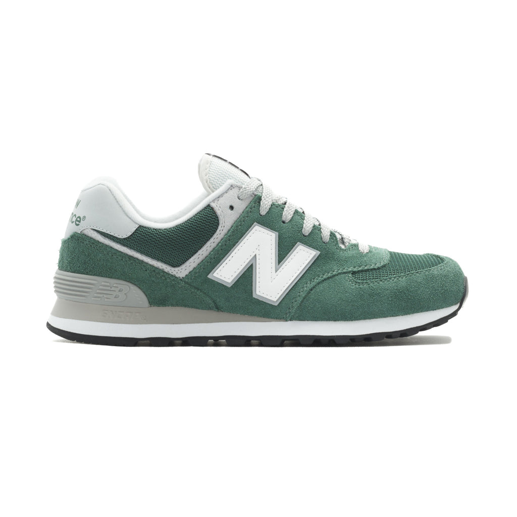 new balance suede green