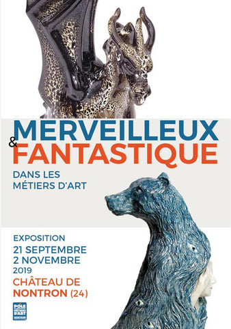 Affiche expo Merveilleux Fantastique