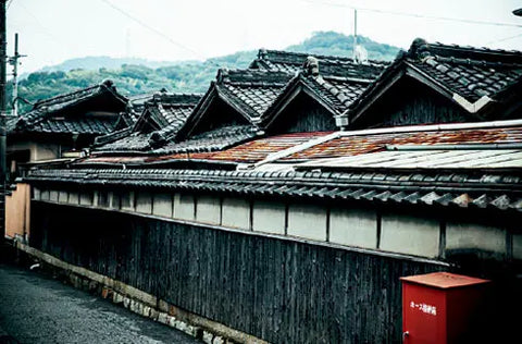 Sailcloth factory Marushin Industry from the outside.