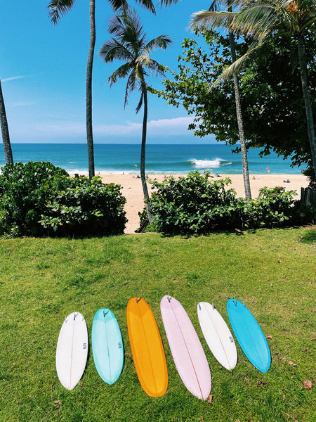 Devon Howard's North Shore Quiver