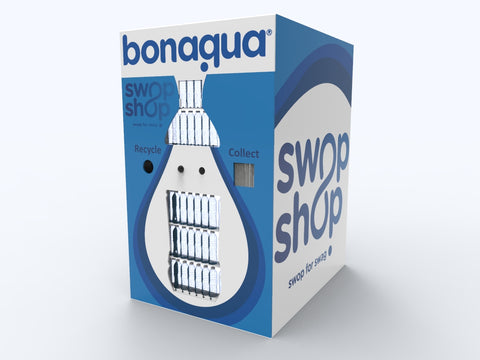 Bonaqua swop shop render design option 1