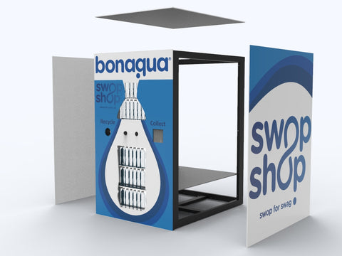 Bonaqua Swop Shop Design render option 1 exploded view