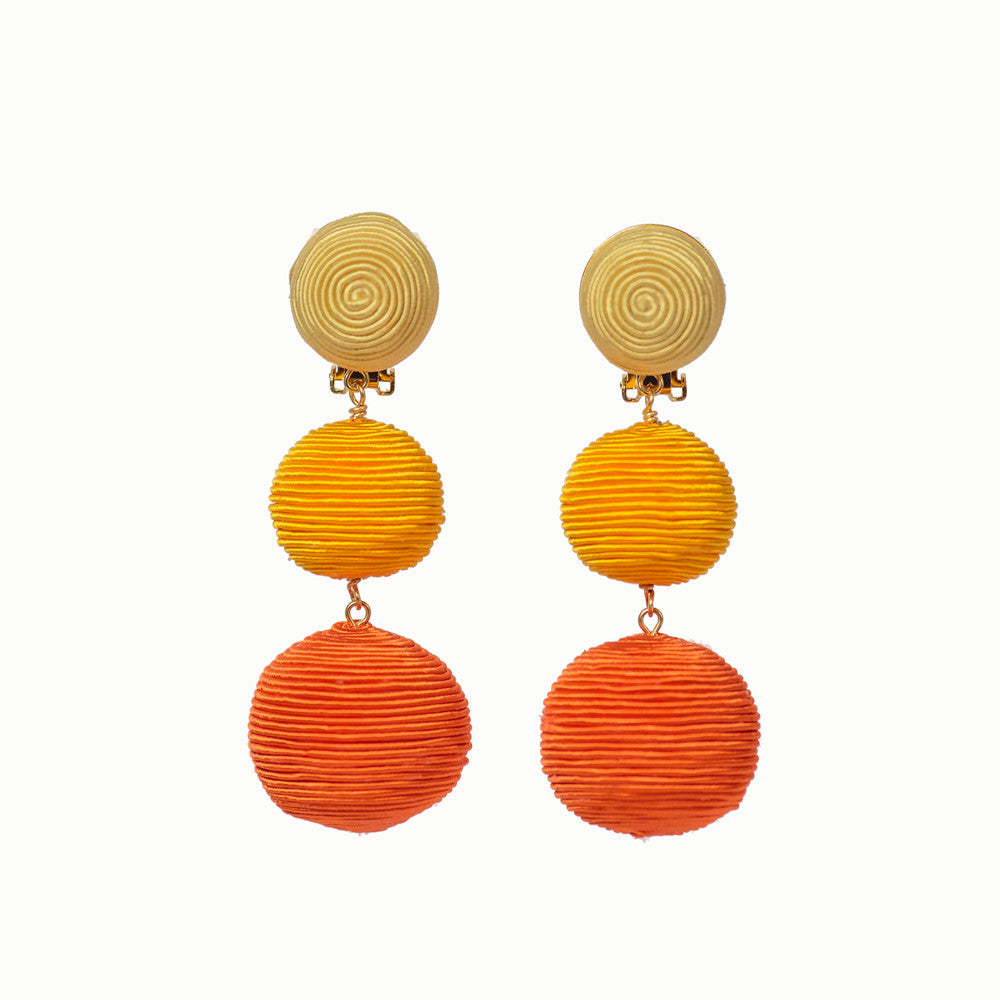 KEP Ball Drop Collection- 3 Drop Ombr  Orange