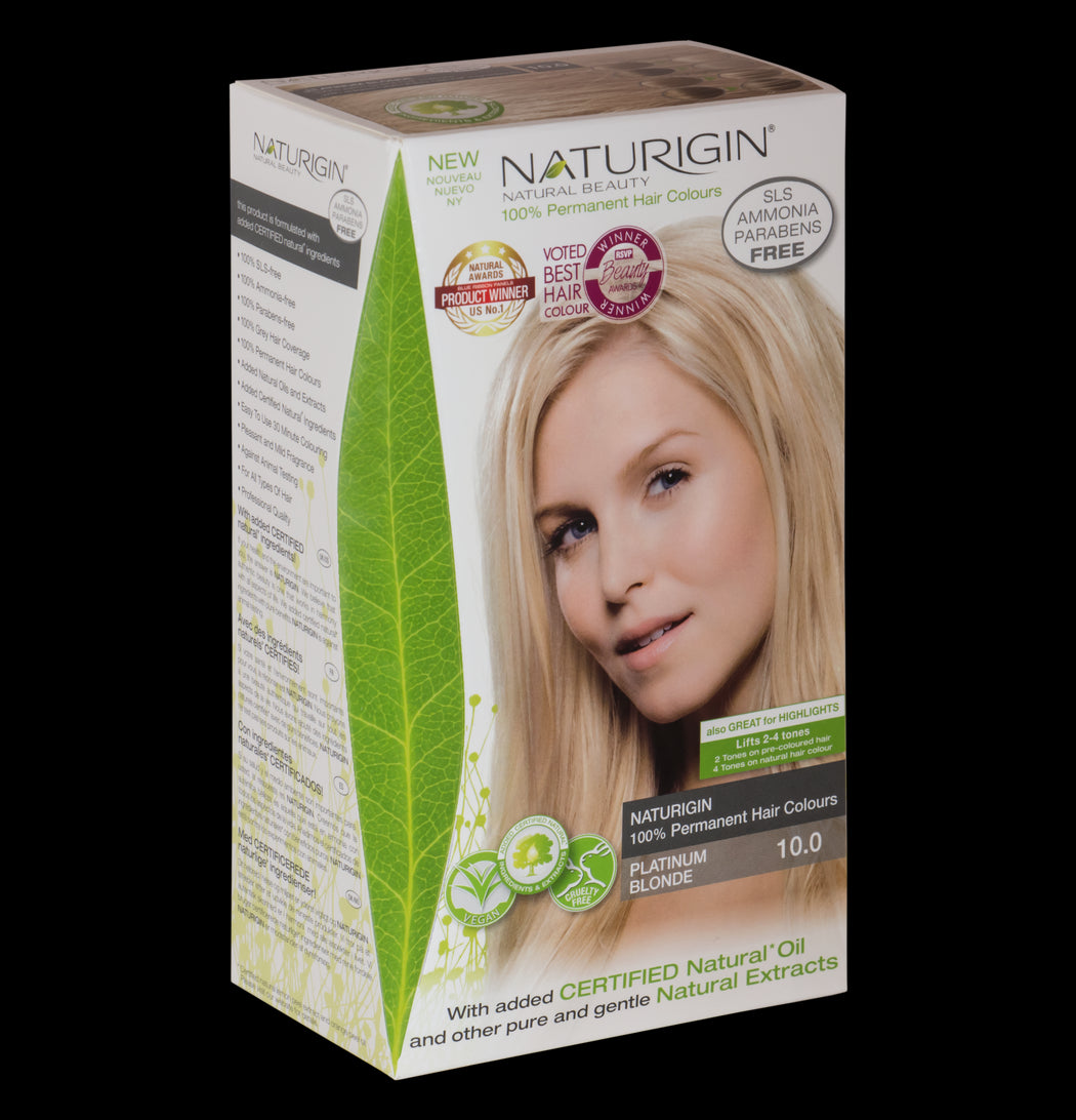 Naturigin Permanent Hair Colour Platinum Blonde 10 0 Apotheka
