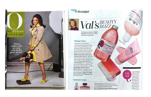 Oprah magazine feature - Japanese Cherry Blossom Soap by Wary Meyers