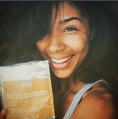 Skinnamon Citrus Salt Scrub with sweet orange essential oil