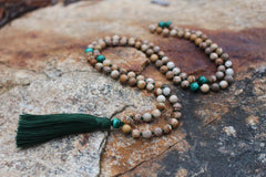 Malachitee + Elephant Mala by MalaRae