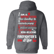 Firefighter Wife  Poems Hoodie