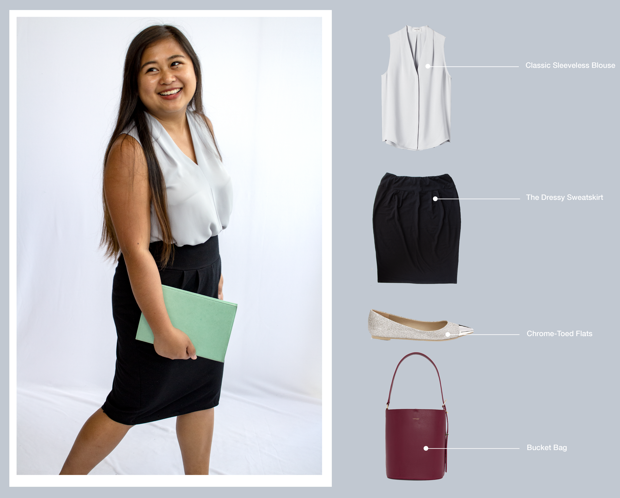 How-To-Style a Pencil Skirt 7 Days
