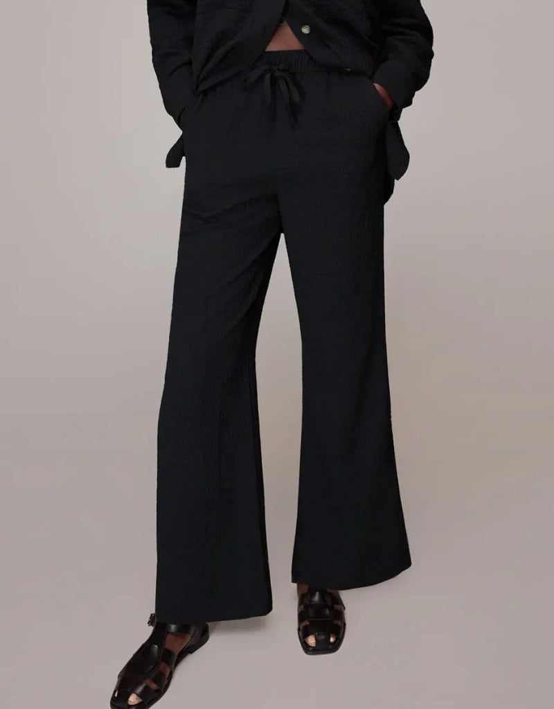 Wide leg, comfy trousers with an elasticated waist