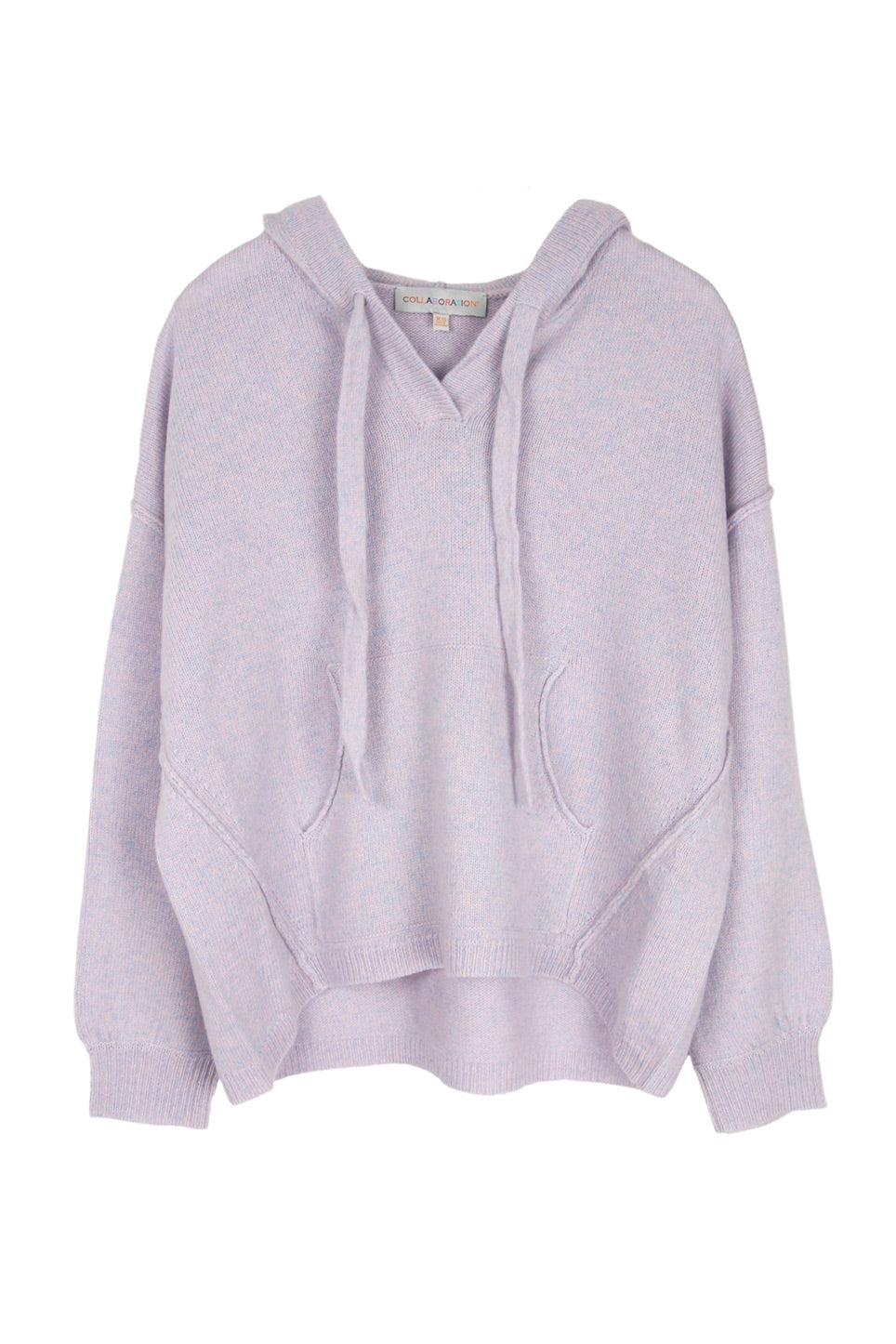 Cashmere Bubble Sleeve Hoodie