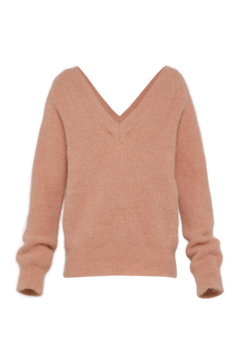 Angora V Neck Sweater