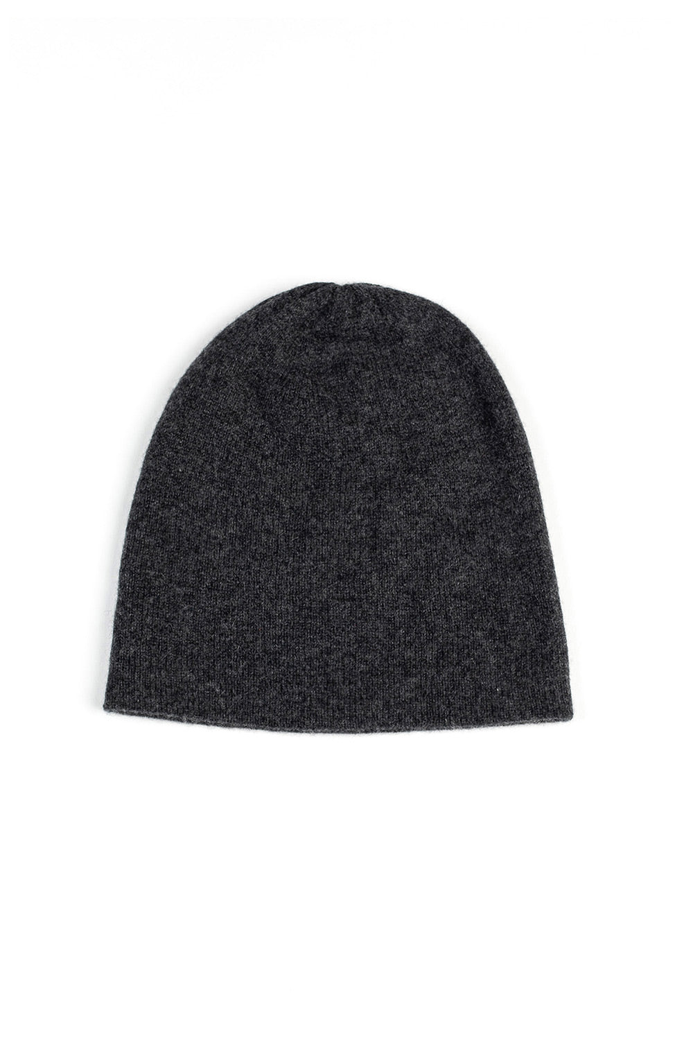 Slouchy Charcoal Beanie