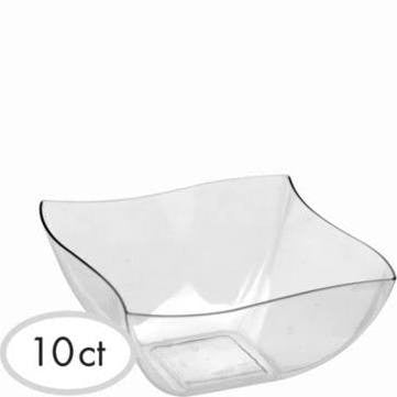 Clear Plastic Serving Bowl 10qt