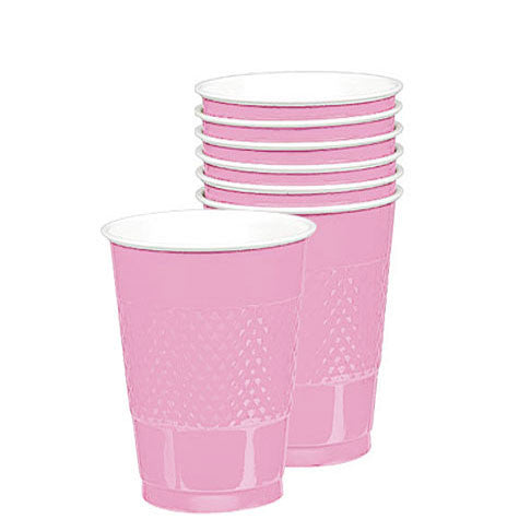 Bright Pink 18oz Plastic Cups | 50ct