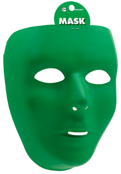 Superhero Mask – Green – The Party Starts Here