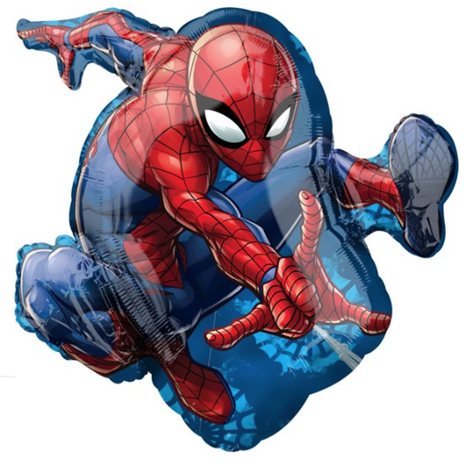 18 Happy Birthday Spiderman Balloon in a Box