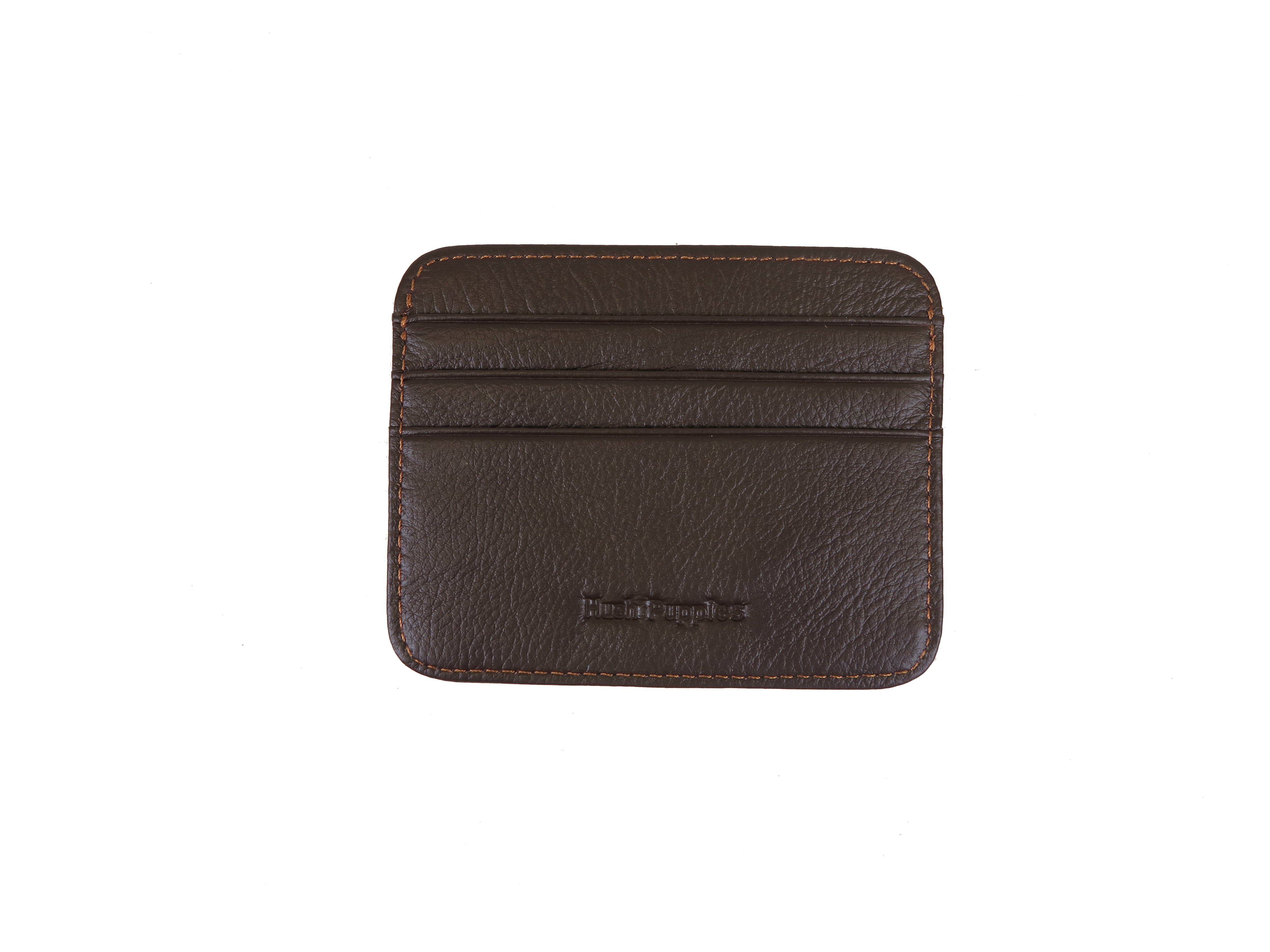 mens brown leather card holder