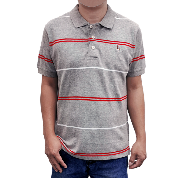 Hush Puppies - Maverick Stripe Polo Tee 