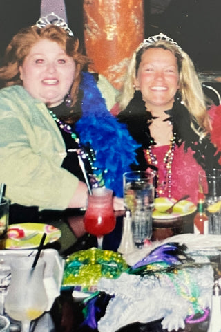 Kala and Niki letting the good times roll New Orleans style