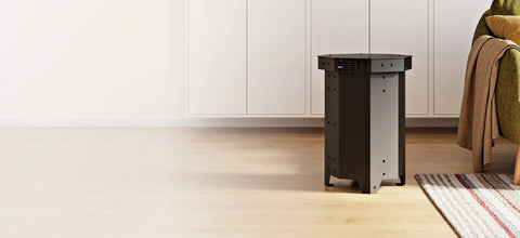 oven pro next to sofa livingroom