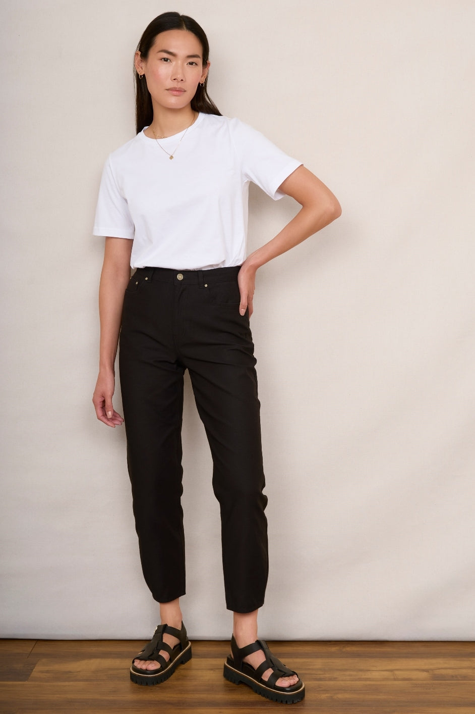 June Cargo Trouser - Black