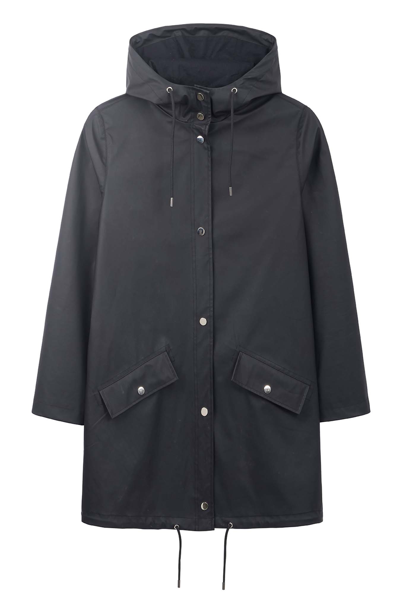 Ruby Raincoat - Black — WYSE London